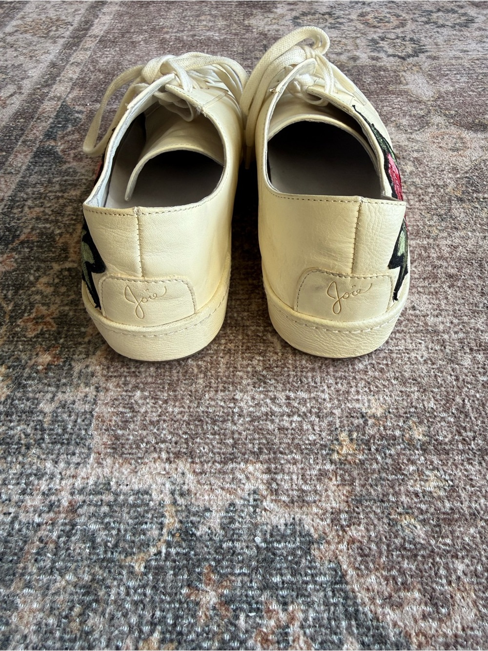 Joie Leather Sneakers - Picture 5 of 7